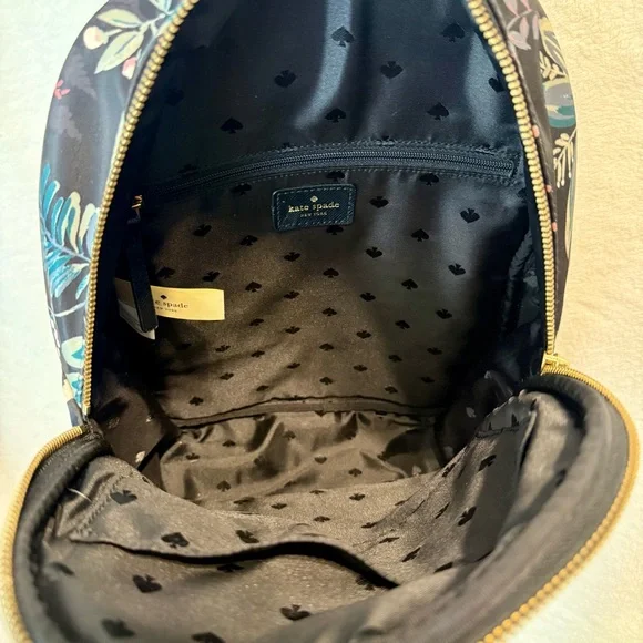 Kate Spade Wilson Road Botanical Small Bradley Backpack - Picture 8 of 11